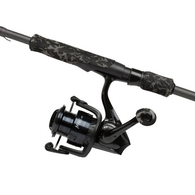 Abu Garcia NEW Max X BLACK OPS Spinning Lure Fishing Combo Rod