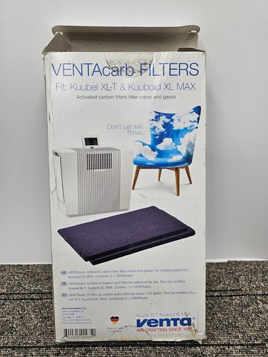 (QTY 2) Venta Air Purifier Filter Ventacarb 2122235 Fits Kuubel XL-T Kuuboid XL - Picture 4 of 5