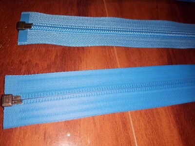 #5 Open End 30'' Blue Waterproof Zips Aquaguard Zipper with YKK Slider 30 Inches