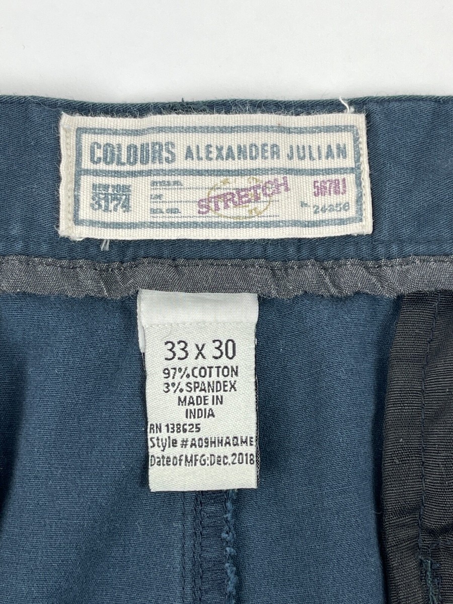 ALEXANDER JULIAN パンツ ホワイト 97cm ALEXANDER JULIAN パンツ