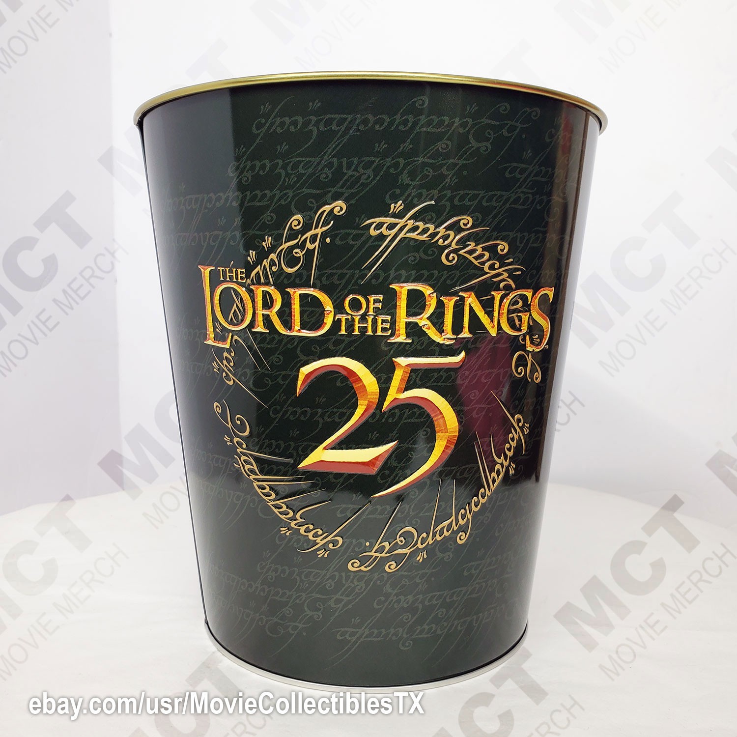 Lord Of The Rings 25th Anniversary Popcorn Bucket - NEW - Regal - Ships NOW!