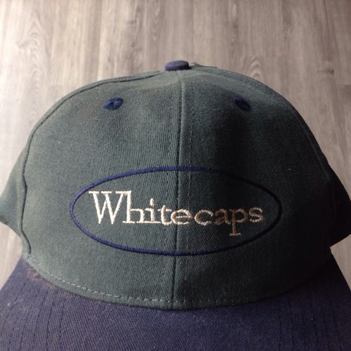 Vintage 90s West Michigan Whitecaps Snapback Hat Inaugural Detroit Tigers - Picture 2 of 6