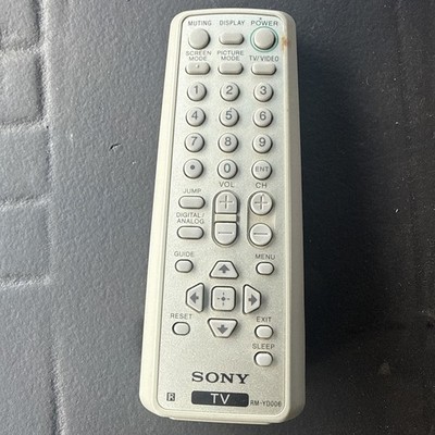 Genuine Original OEM SONY RM-Y194 REMOTE For WEGA CRT TV TESTED KV-20FS120, Etc