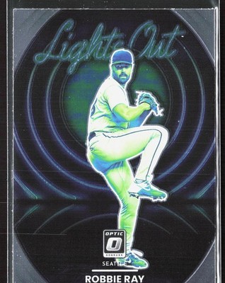 2022 Donruss Optic Robbie Ray Lights Out #LO-8 Seattle Mariners BASEBALL