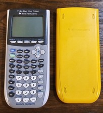 Texas Instruments TI-84 Plus Black And Yellow Edition Calculator Tested Works