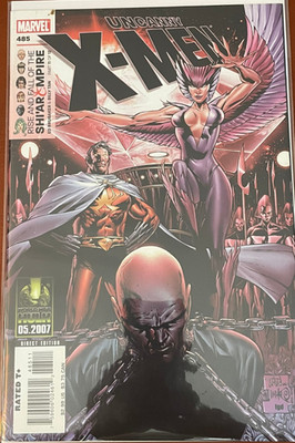 Uncanny X-Men #485 Vol. 1  Marvel Comics High Grade Nightcrawler Professor X