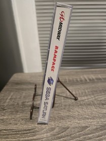 SEGA SATURN Rampage World Tour Game - CIB w/Registration Card