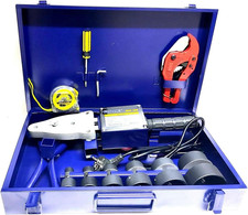 ® Polifusore Saldatore per Tubi in Polipropilene 1600 Watt Salda Tubi Idraulici 