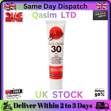 Malibu Sun SPF 30 Face Cream High Protection Vitamin Enriched Water Resistant UK