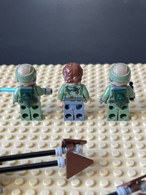 Lego Star Wars Endor Rebel Commando Princess Leia minifig lot sw0240 sw0235 8038