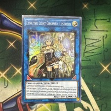 Yugioh! Lyna the Light Charmer, Lustrous LIOV-EN049 Super Rare 1st Edition NM