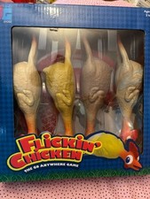 New - University Games Flickin' Chicken Box Edition - Ages 6  2-4 players