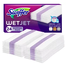 Wet Jet Cleaning Mop Pad Refill Unscented (24-Count)