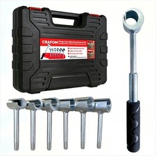 Door Hinge Adjustment Tool, 6 in 1 Toolkit Door Hinge Repair With Box,Hinge A...