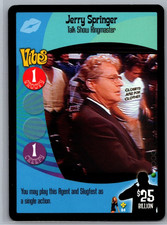 JERRY SPRINGER CARD Talk Show Ringmaster AUSTIN POWERS CCG M/NM