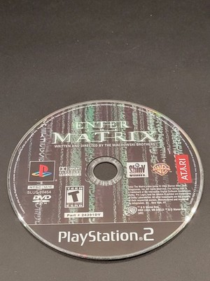 Enter the Matrix - PlayStation 2 - Authentic - Loose Disc - NTSC/US