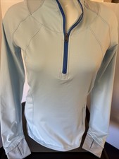 Lululemon Running Jacket Lite-weight Lite Blue Size 4