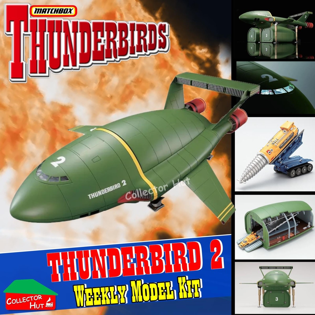THUNDERBIRD 2 限定版モデル 1:144 Thunderbird 2 with Firefly Model Kit Model Kit