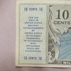 US Military Payment Certificate 10c Note Series 472 Serial C06722014C — photo 4