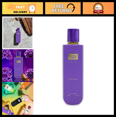 Violet & Amber Oud Perfume for Women - Coconut & Patchouli Fragrance, 3.4 oz EDP