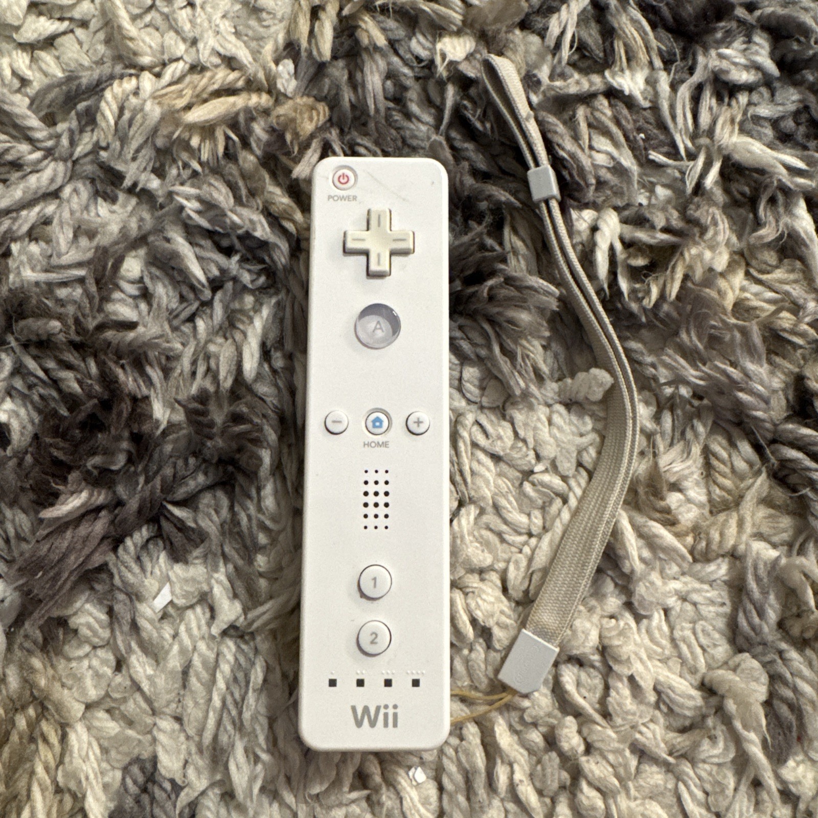 Official Nintendo Wii Remote Control RVL-003 Controller White As Is For Parts