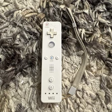 Official Nintendo Wii Remote Control RVL-003 Controller White As Is For Parts
