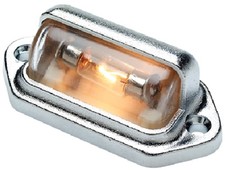 Seachoice 50-08081 Compartment Light Chrome Plated Plastic Hood 