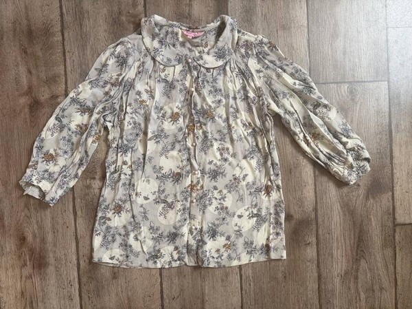 Women Phase Eight Shirt Grey Viscose S