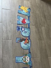 Pokemon Añadir una Edad Feliz Cumpleaños Jumbo Letra Banner Kit 