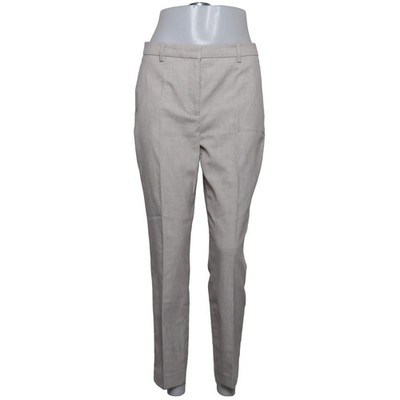 H&M, Stoffhose, Größe: 38, Beige, Elasthan/Polyester/Viskose, Sonstiges #xUZ