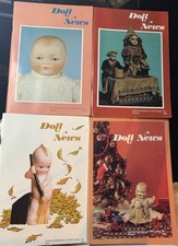 Doll News Lot of 4 UFDC 1982 Back Issues Complete Year VTG Quarterly Magazine