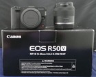 Canon EOS R50 V with RF-S14-30mm F4-6.3 is STM PZ Lens, APS-C Mirrorless NEW