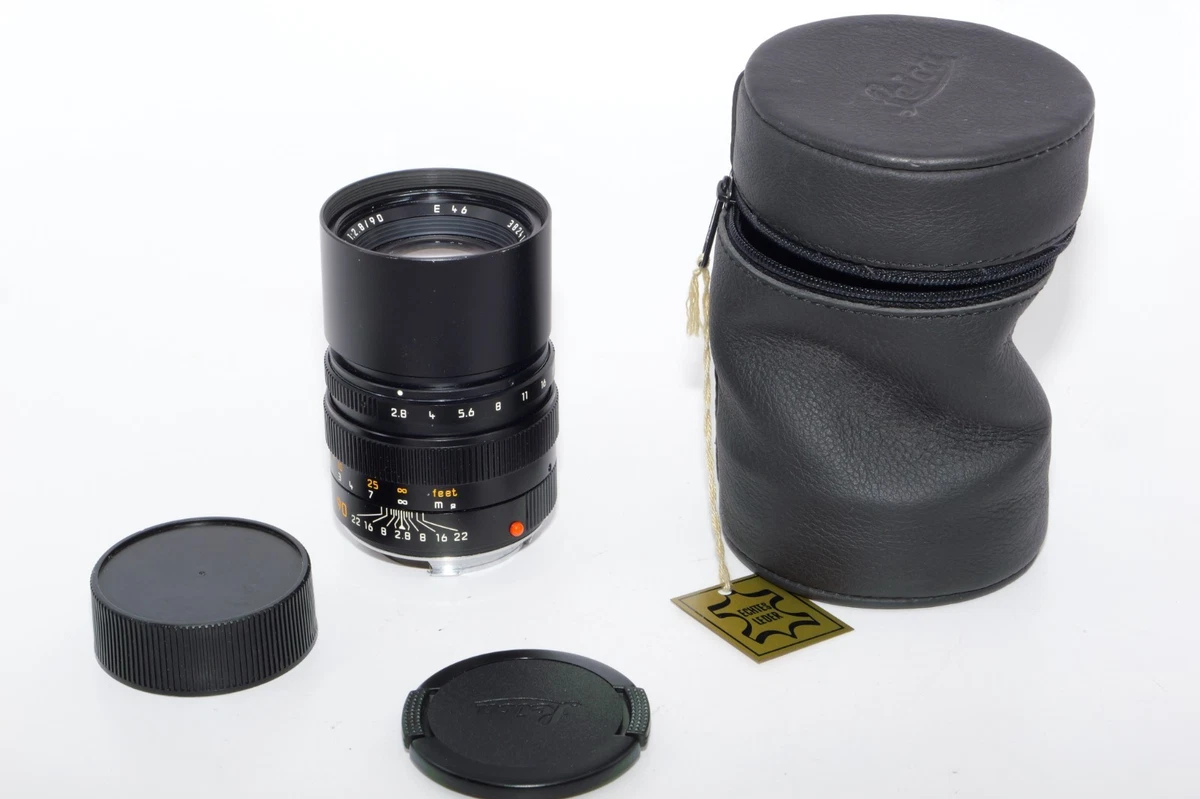 Leica ELMARIT-M f/2.8 Camera Lenses 90mm Focal for sale | eBay