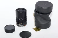 Leica Elmarit-M 90mm f2.8 Telephoto Lens for Leica M Cameras. Case. Caps. M6, M9