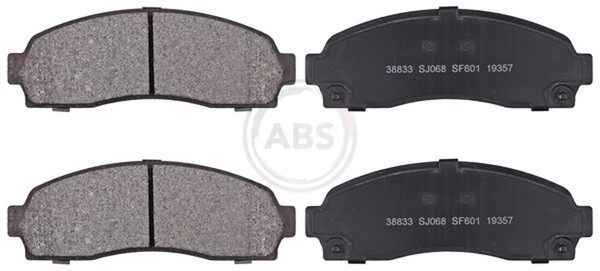 A.B.S. Bremsbelagsatz Scheibenbremse 38833 FüR Explorer U2 Ford UN46 4WD Flex-image