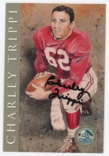 1998 NFL Hall of Fame CHARLEY TRIPPI Signature Series AUTO /2500 Cardinals (2)