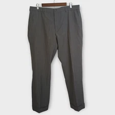 Ralph Lauren Pants Mens Gray 36x28 Black Label Office Career Corpcore Trousers