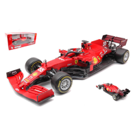 Ferrari F1 SF21 N.55 2021 Carlos Sainz 1:18 Burago Formula 1 -D- Neues Modell