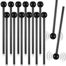 12 Pcs Glockenspiel Drum Mallets Percussion Xylophone 8.5 Inch Wood...