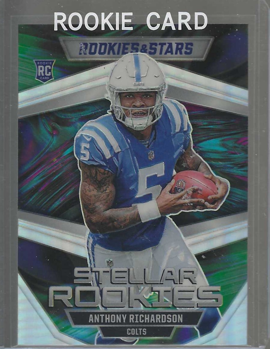 2023 Panini Rookies & Stars #SR-6 Anthony Richardson Stellar Rookies Silver