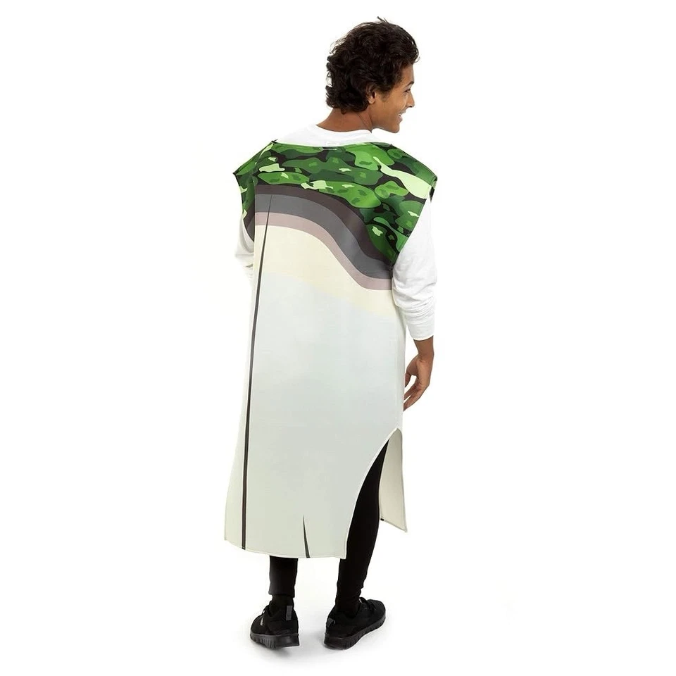 Disfraz de Lechuga del Diablo Conjunto Adulto Talla Única Divertido Novedad Body Suit Halloween Foto 2 de 4