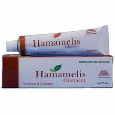 Wheezal Hamamelis Ointment 25g  For Piles Homeopathic Ointment