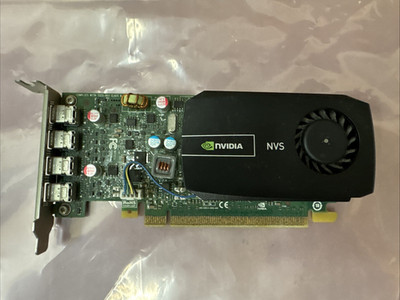 Dell Nvidia NVS 510 GDDR3 2GB PCIe 4x Mini DP Graphics Card 09NPC8 9NPC8
