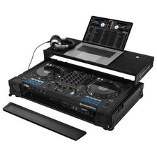 Odyssey ATA 1U Black Flight Case w/ Glide Laptop Platform for Pioneer DDJ-FLX6