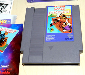 MICKEY MOUSECAPADE NINTENDO NES GAME NICE BOX  CAPCOM 1988