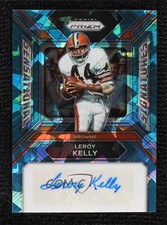 2023 Panini Prizm Sensational Signatures Blue Ice 78/99 Leroy Kelly Auto HOF a8r