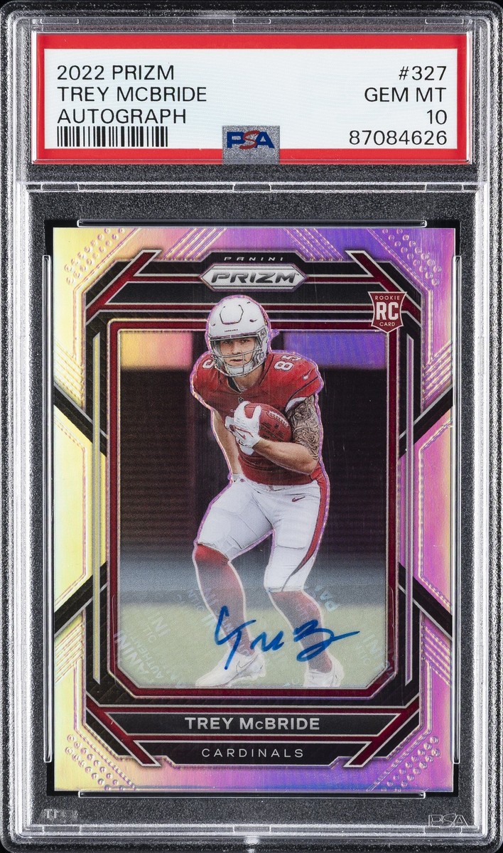 2022 Panini Prizm - Rookies Trey McBride #327 Silver Prizm