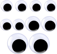 10 Pack Large Googly Eyes Self Adhesive Giant Wiggle Eyes for Crafts  2/3/4 Inc