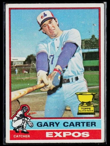 1976 Topps #441 Gary Carter Excellent