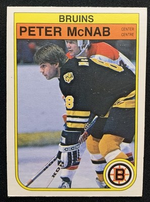 1982-83 O-Pee-Chee #16 Peter McNab Bruins